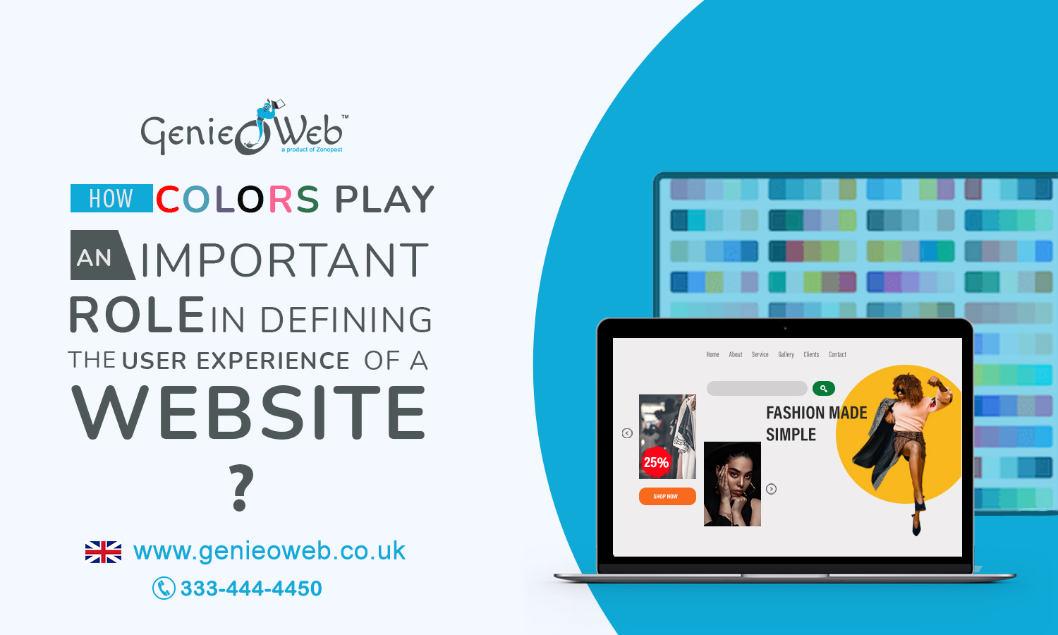 How Colors Play an Important Role in Defining the User Experience of a Website