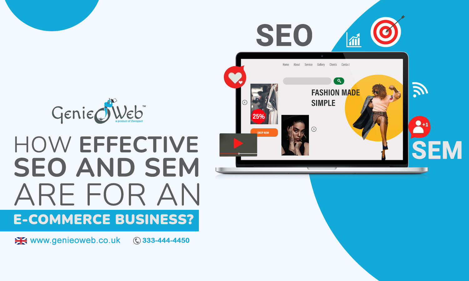 How Effective SEO and SEM are for an E-Commerce Business