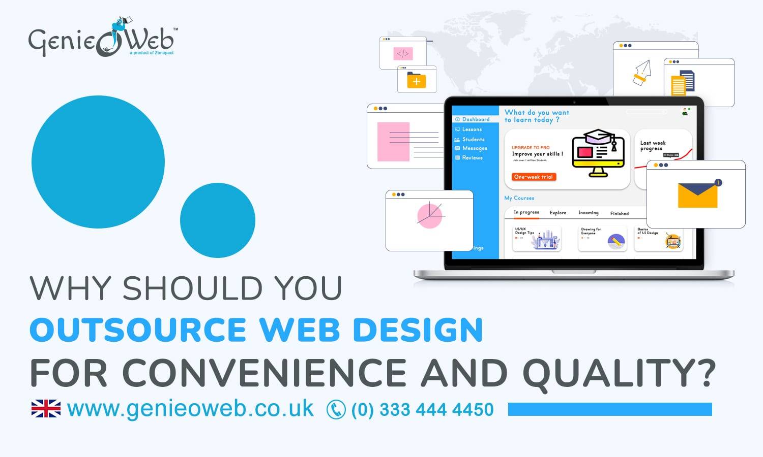 Why should you outsource web design for convenience and quality