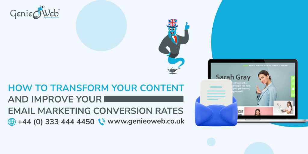 How to Transform Your Content and Improve Your Email Marketing Conversion Rates img