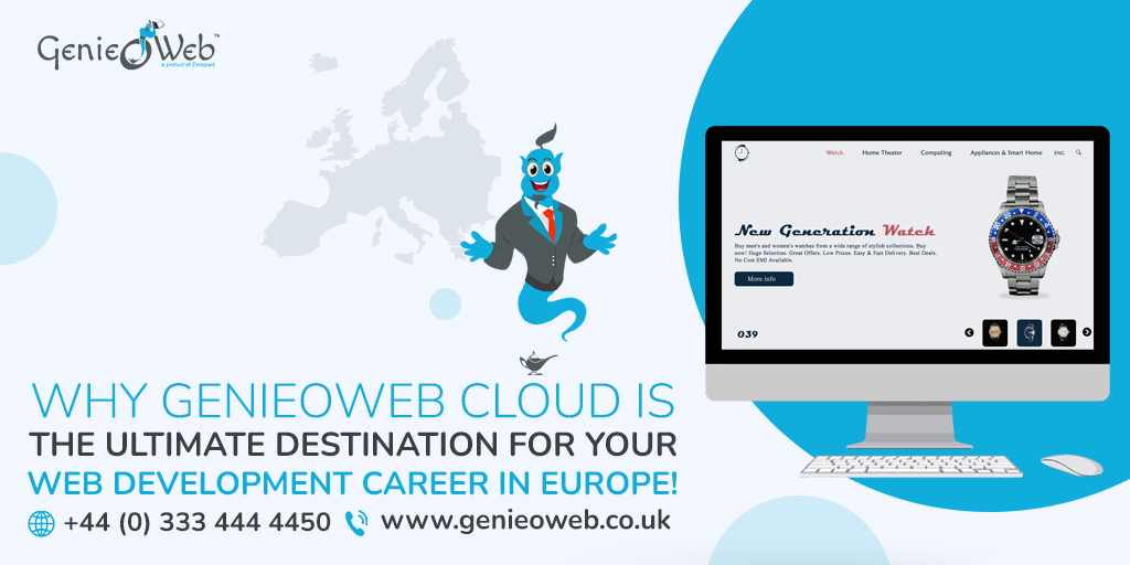 Why GenieoWeb Cloud is the Ultimate Destination for Your Web Development Career in Europe!